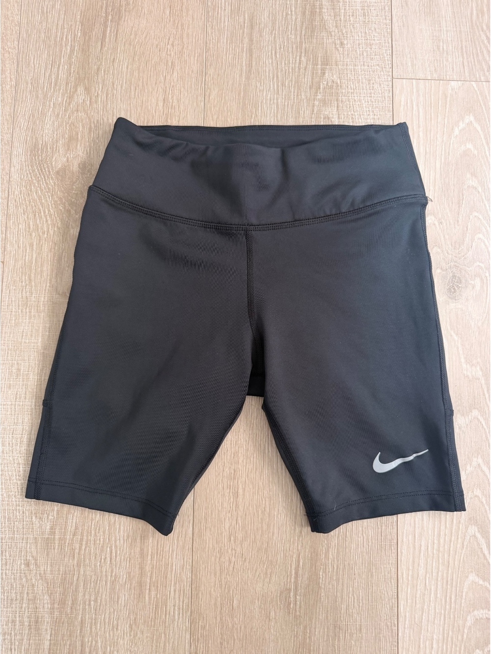 Nike Dri-FIT dark gray biker shorts